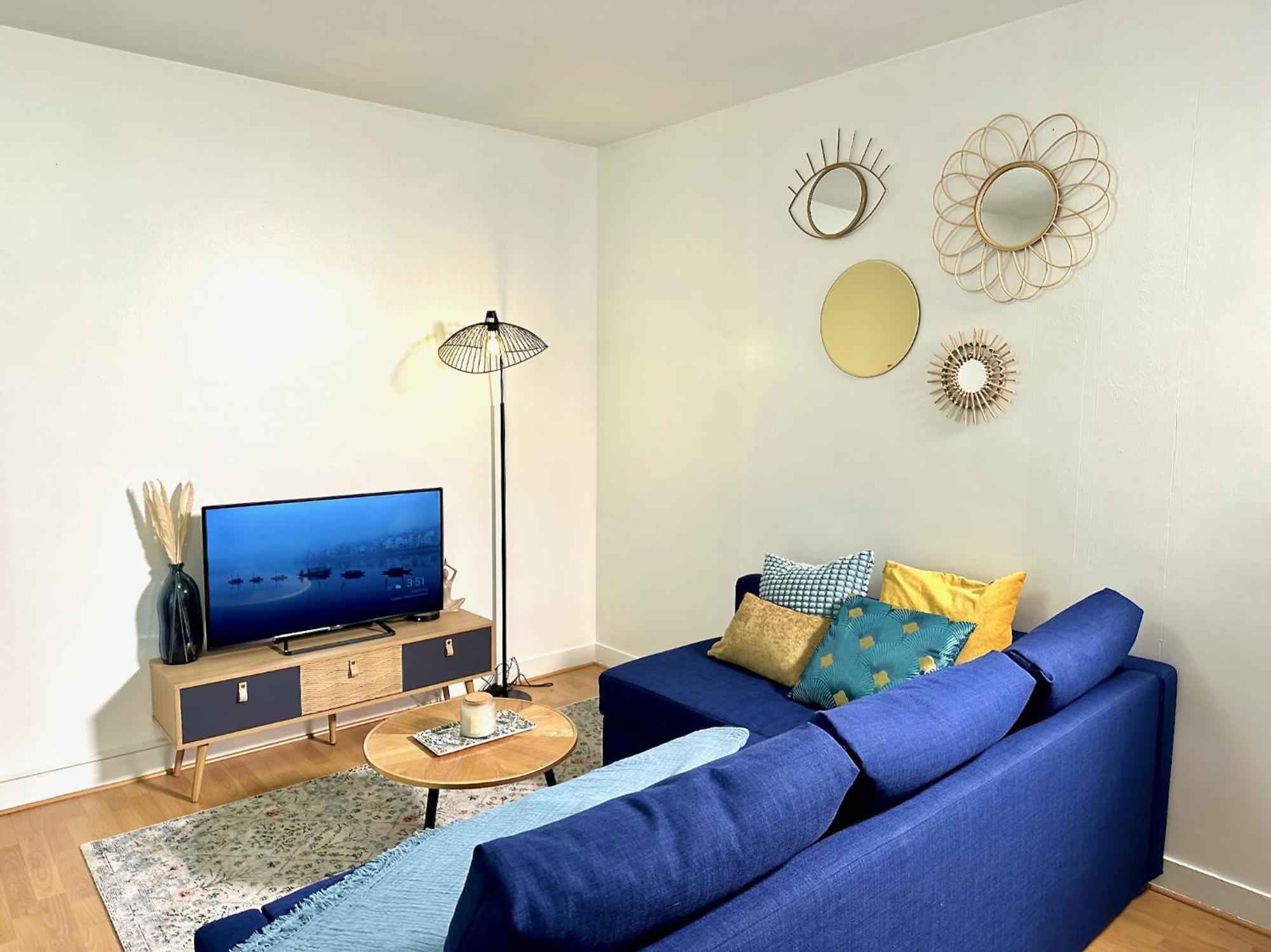 Le Bleu Soleil - A 2 Min Du Metro - 7 Min De Paris Apartment Майсонс-Алфорт Екстериор снимка